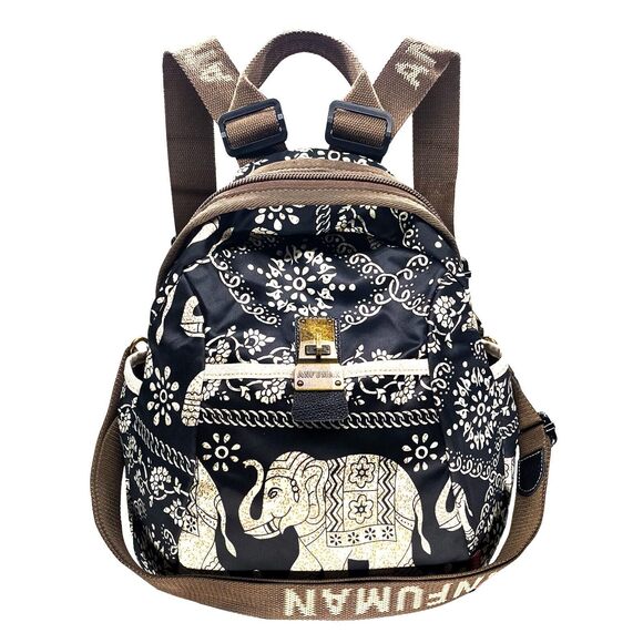 1569 Nylon Backpack Purse Fashion Waterproof Shoulder Bag Casual Daypack main image 6